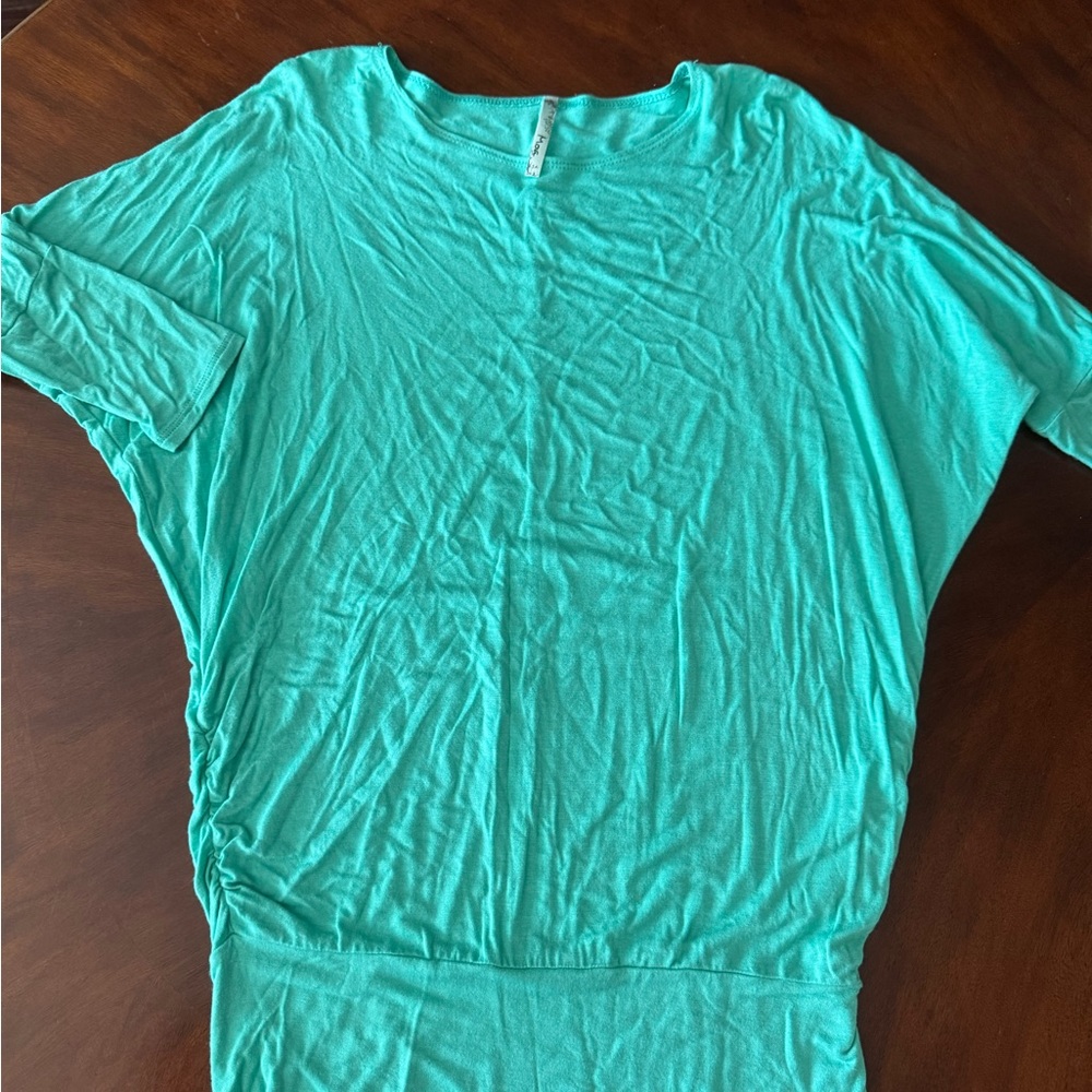 MOA USA Teal Women's Blouse